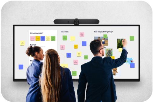 Écran Interactif i3TOUCH ultra large 21/9 - 105" Multitâche 5K Tactile capacitif Noir